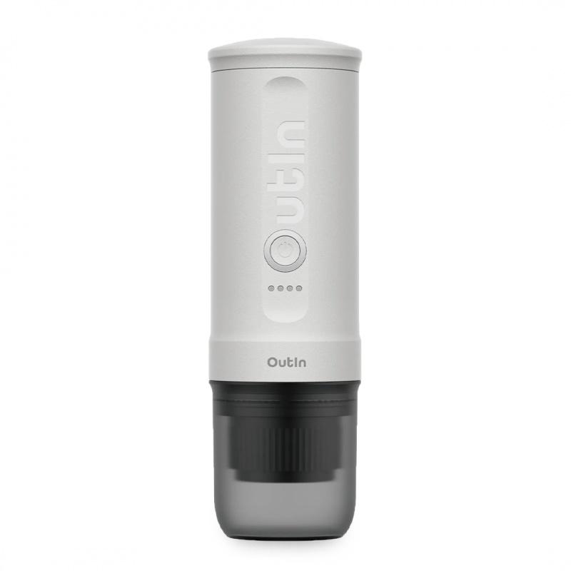 Outin Nano Portable Espresso Machine – Pearl White