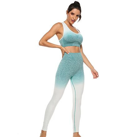 Vibe Fit športové legíny aqua 2