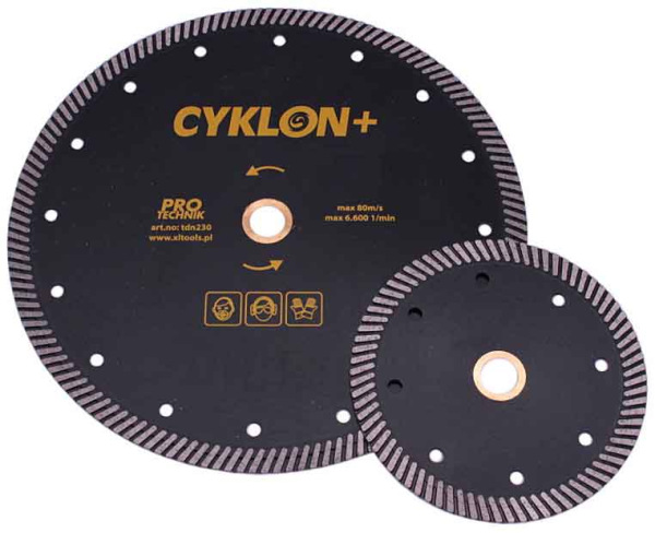 Diamantový kotúč na železobetón 125 x 10 x 2,4 x 22,2 mm, CYKLON 2