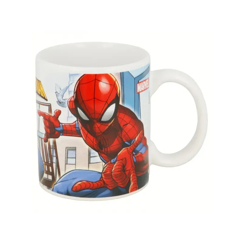 STOR Keramický hrnček SPIDERMAN, 325ml, 78325