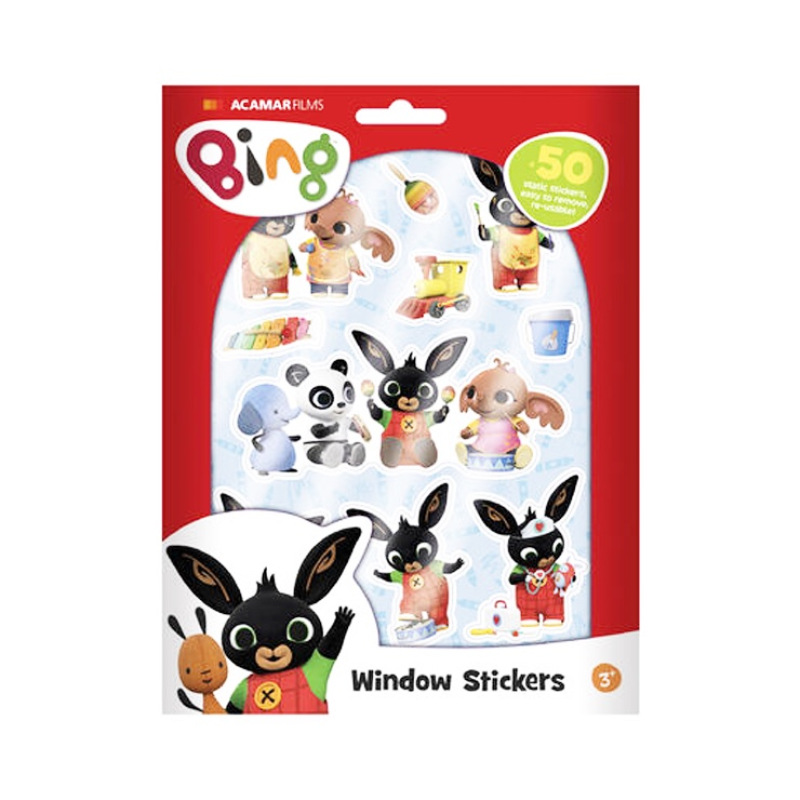 Znovupoužiteľné samolepky Bing