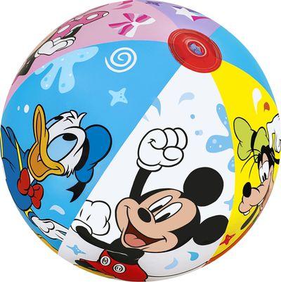 Lopta Bestway® 91098, Mickey&Friends, plážová, detská, nafukovacia, do vody, 51 cm