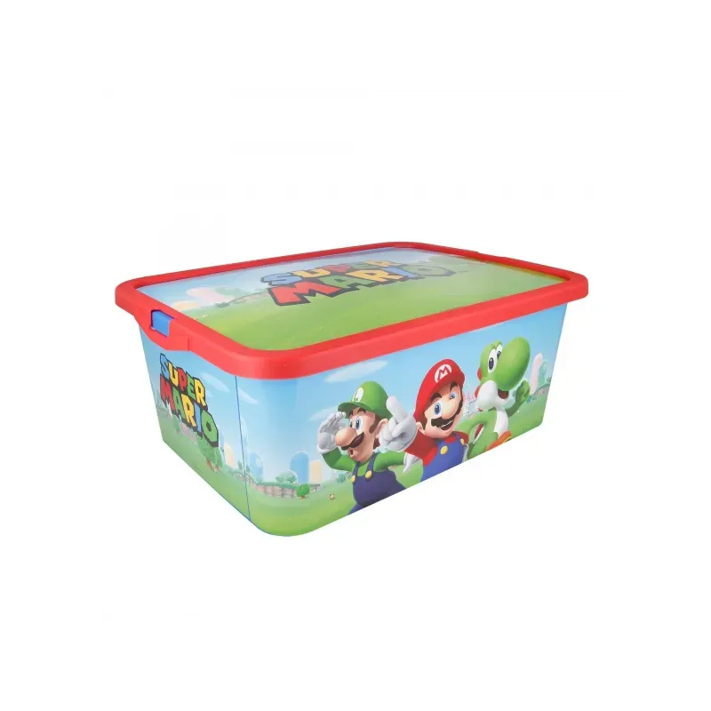 STOR Plastový úložný box SUPER MARIO 13L, 09595