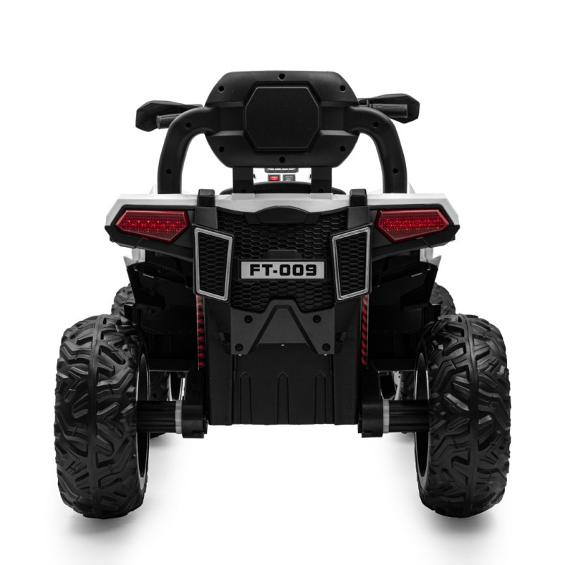 Detská elektrická štvorkolka Baby Mix RAVE 4x4 biela 2