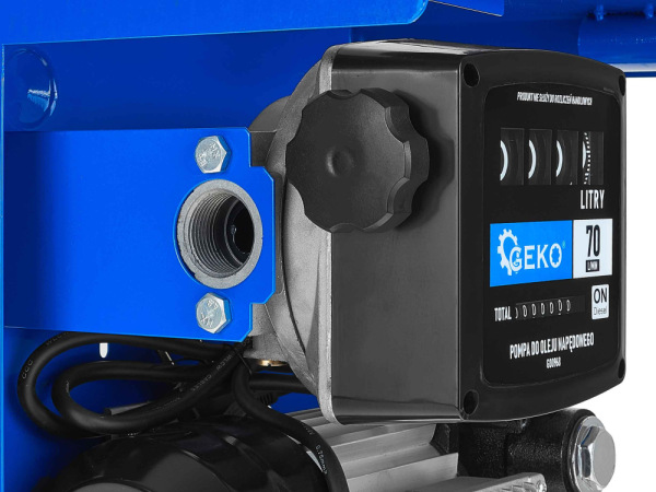 Výdajný stojan CPN na naftu s čerpadlom a počítadlom, 900 W, 70l/min, GEKO 6