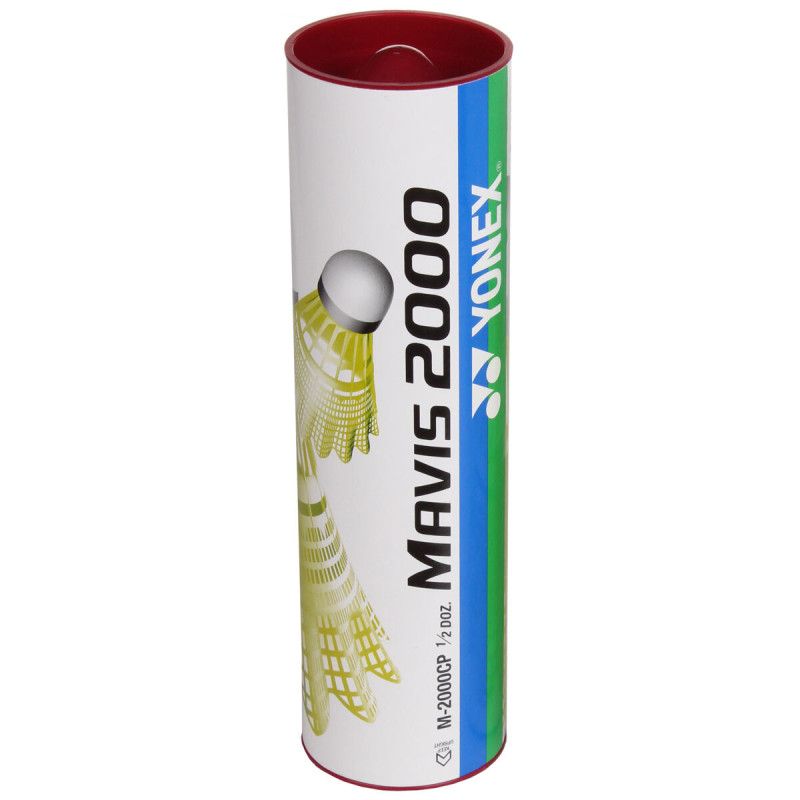 Mavis 2000 badmintonové loptičky červená 1