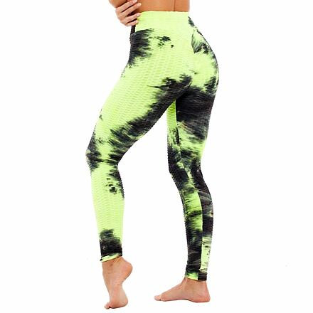 Yoga Color športové legíny žltá