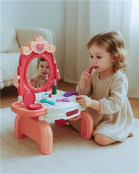 Dievčenský prenosný kozmetický salón 3 v 1 Batoh BABY MIX 4