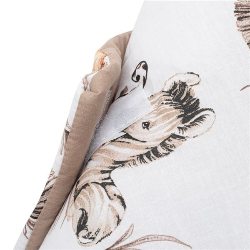 Obojstranná detská zavinovačka New Baby Safari 80x80 cm 4