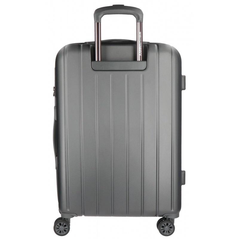 MOVOM Wood Antracite, Sada luxusných ABS cestovných kufrov, 75cm/65cm/55cm, 5318462