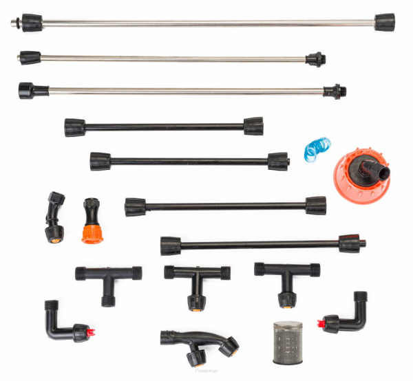 Postrekovač akumulátorový 20 litrový, akumulátor 12V-12Ah, PM-OA-20T, POWERMAT 6