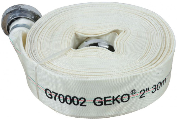Hadica požiarnicka 2"/52 mm, 30 m, 8 barov s koncovkami, typ C, GEKO 1