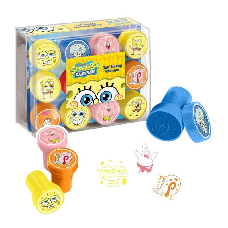 SpongeBob pečiatky 12ks