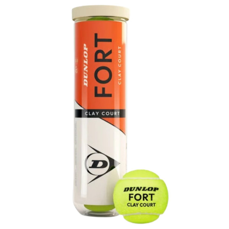 Dunlop Fort Clay Court tenisové loptičky 4 ks 1