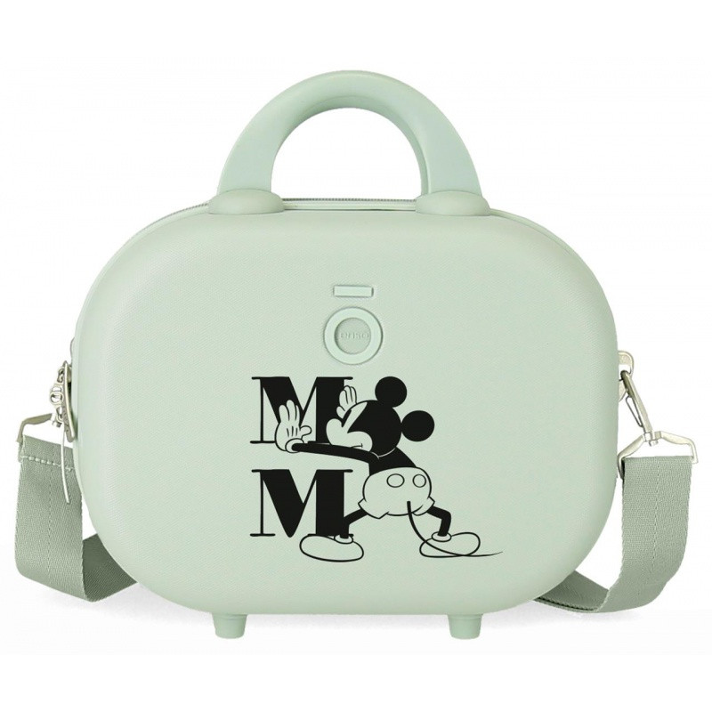 ABS Cestovný kozmetický kufrík MICKEY MOUSE Happines Verde, 21x29x15cm, 9L, 3663924