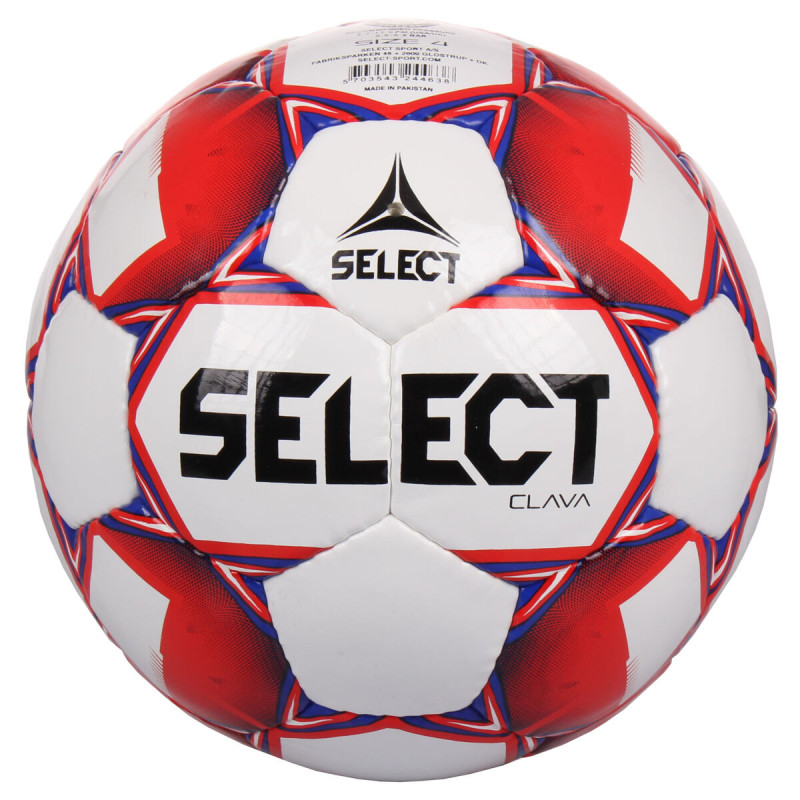 FB Clava futbalová lopta biela-červená