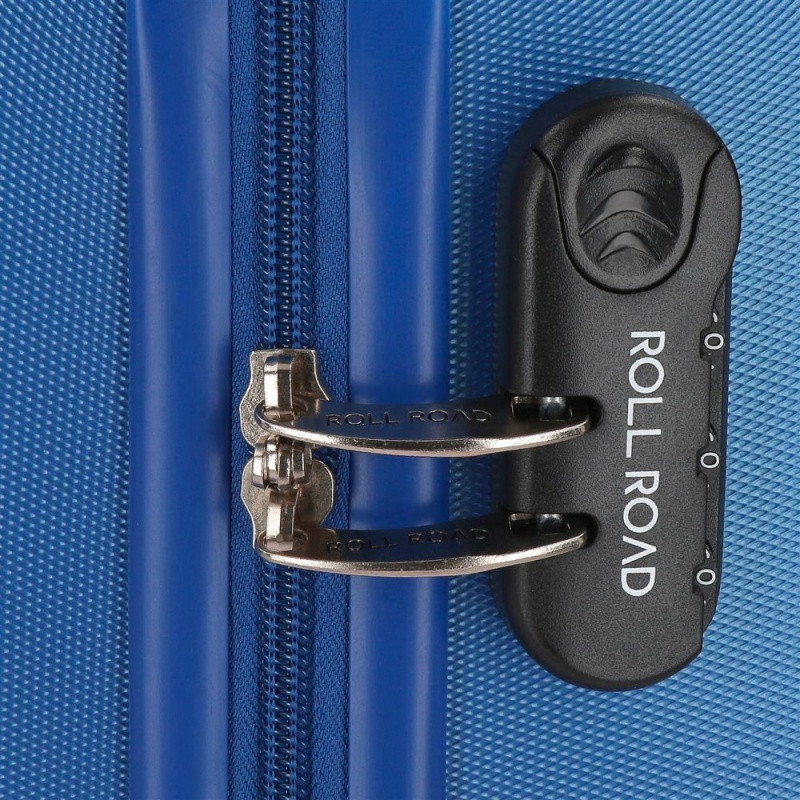 ROLL ROAD Flex Blue, ABS Cestovný kufor, 55x38x20cm, 35L, 5849163 (small) 2