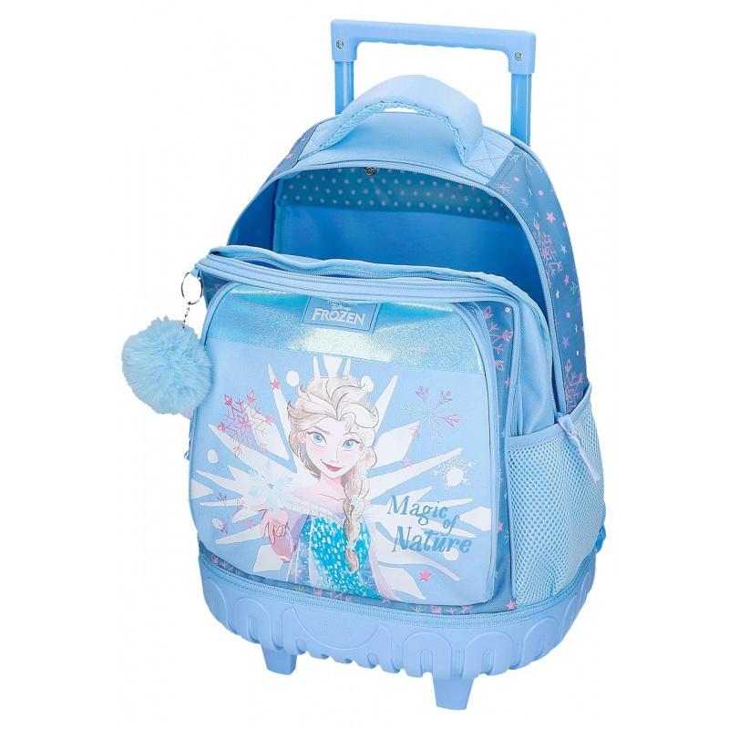 Školský batoh na kolieskach DISNEY FROZEN Magic Ice, 30L, 2942921