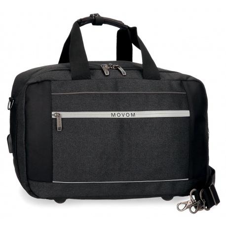 JOUMMA BAGS Cestovná taška MOVOM Trimmed Black, 40x20x25cm, 5173822