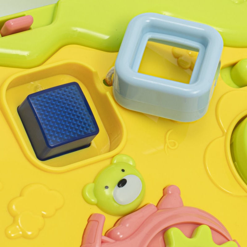 Detské hrajúce edukačné chodítko Baby Mix modré 2