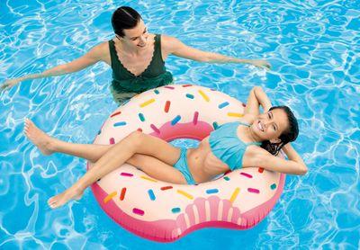 Kruh Intex® 56265, Rainbow Donut, detský, nafukovací, koleso do vody, 0,94x0,23 m 1