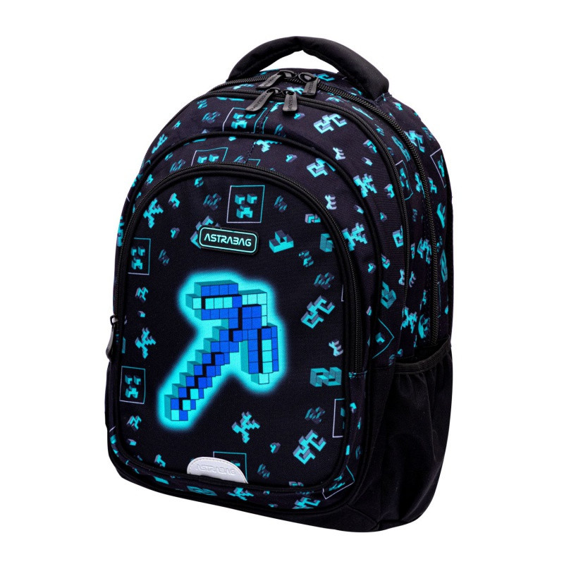 Školský batoh AstraBAG DARK PIXEL, AB300, 502025015 2