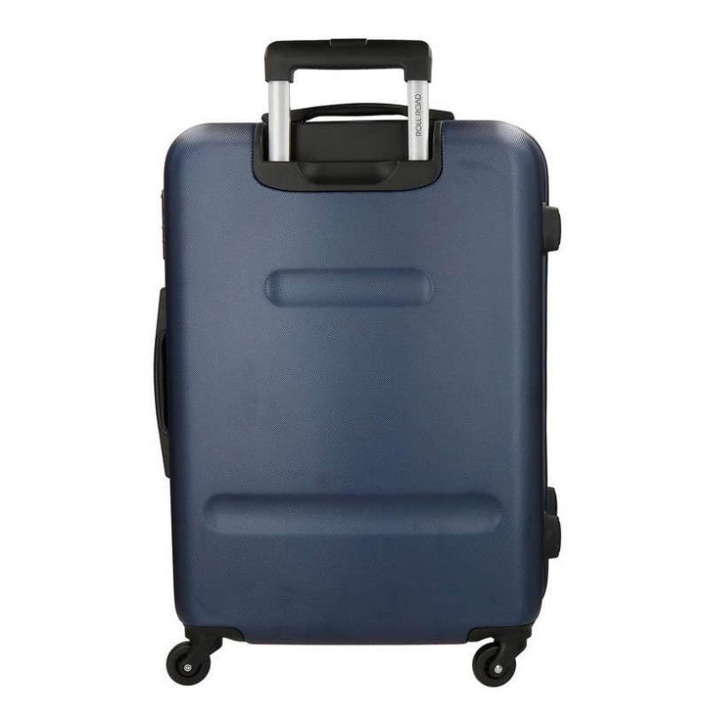 ROLL ROAD Flex Navy Blue, Sada ABS cestovných kufrov, 55-65cm, 5849562 2