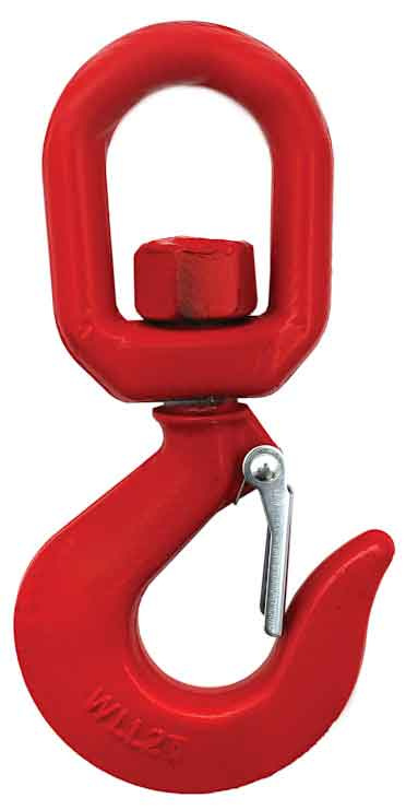 Hák stavebný otočný so západkou, nosnosť 1 tona, EN1677-1, XL-TOOLS