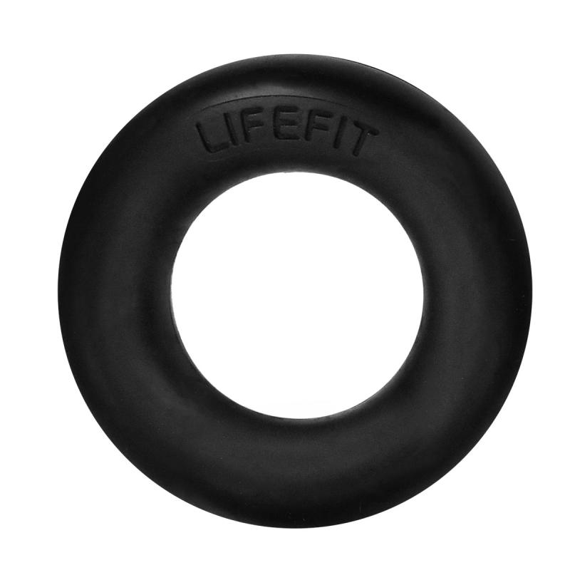 Posilňovač prstov LIFEFIT RUBBER RING čierny
