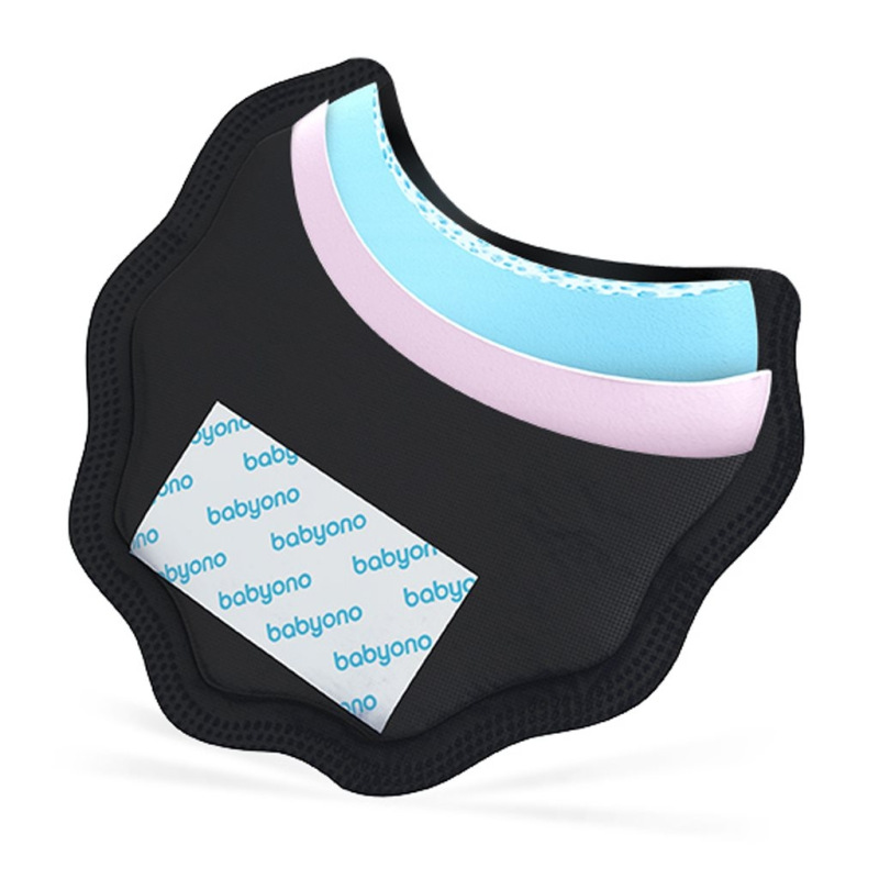 Prsné vložky Baby Ono čierne 24 ks 1