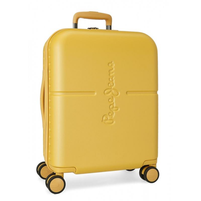 PEPE JEANS Highlight Ochre, ABS Cestovný kufor, 55x40x20cm, 37L, 7689123 (small)