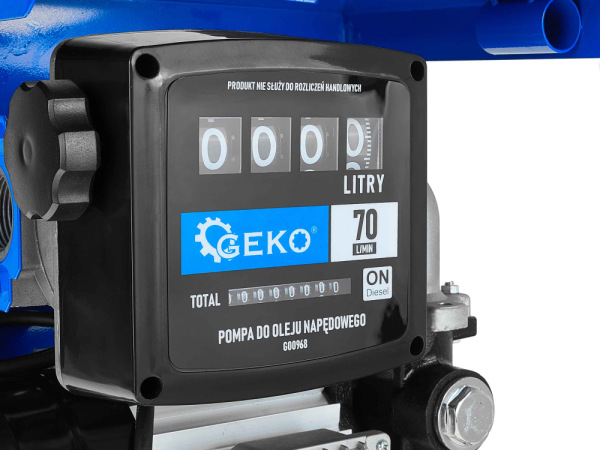 Výdajný stojan CPN na naftu s čerpadlom a počítadlom, 900 W, 70l/min, GEKO 4