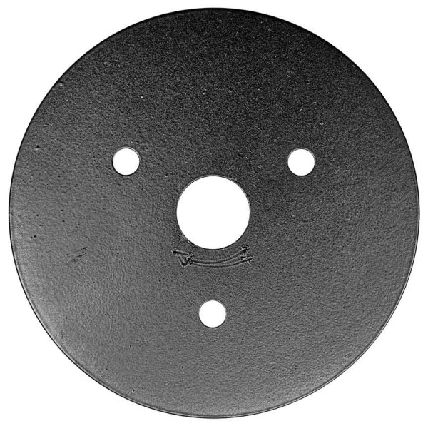 Rašpľa rovná 125 x 3 x 22,2 mm nízky zub,, TARPOL, T-16 1