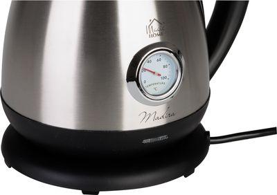 Kanvica MagicHome Madira, 1850-2200 W, 230 V, 50 Hz, 1700 ml, rýchlovarná, s teplomerom