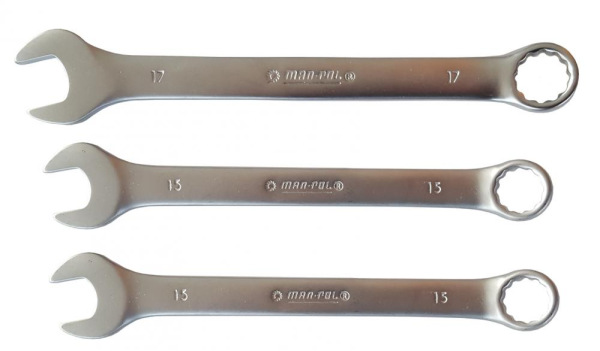 Sada očkoplochých kľúčov 25-dielna, 6-32 mm, v plátne, MAR-POL 4