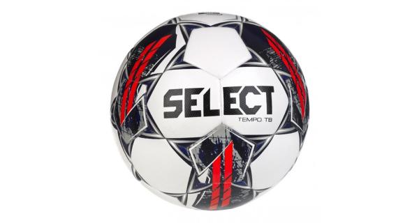 Select FB Tempo TB futbalová lopta biela-čierna veľ.5