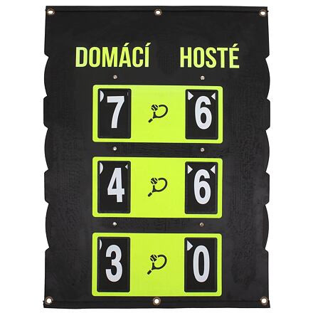 Scoreboard CZ tenisový ukazovateľ skóre