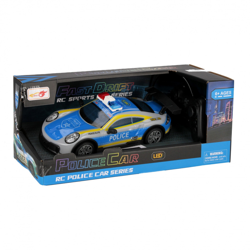Policajné auto na diaľkové ovládanie 3