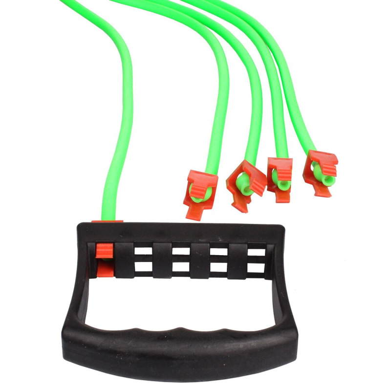 Rubber Expander posilňovač prsných svalov zelená 1