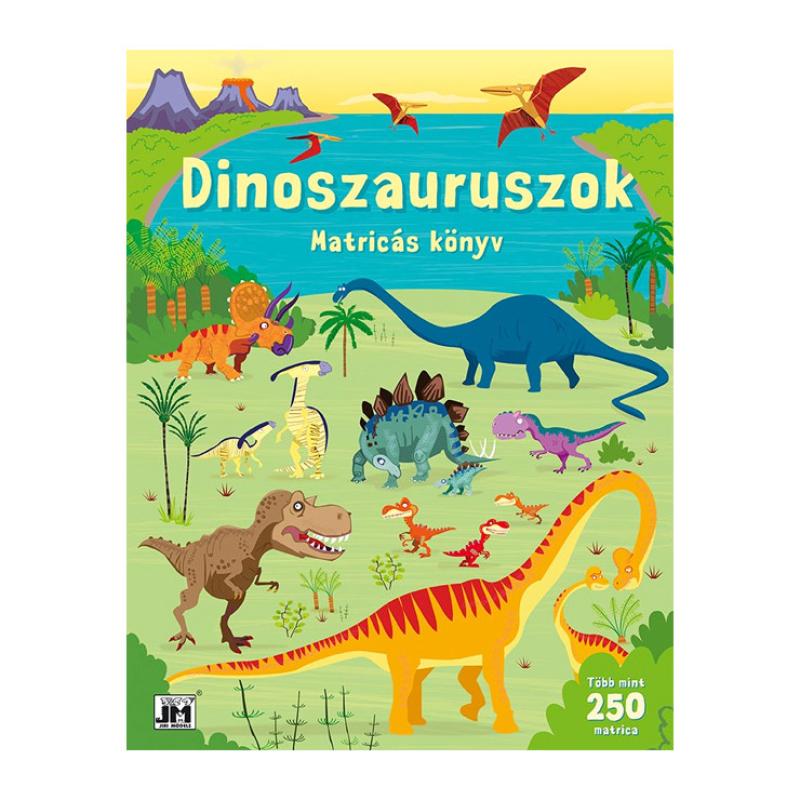 Veľká samolepková knižka Dinosaury, HU