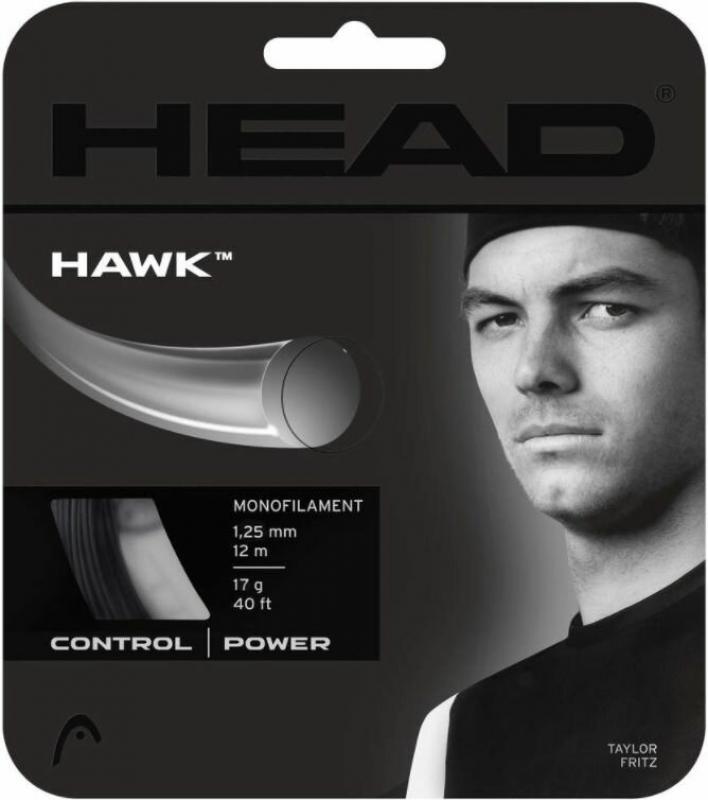 Head Hawk tenisový výplet 12 m čierna 1,25mm