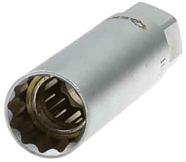 Hlavica nástrčná predĺžená na sviečky, dvanásťhran 3/8" 14 mm, RENAULT BMW, GEKO 2