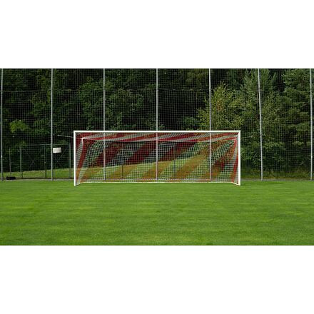 Football A11 M100 futbalová sieť biela-červená 5