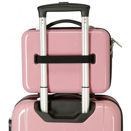 JOUMMA BAGS ENSO Love Vibes, ABS Cestovný kozmetický kufrík, 21x29x15cm, 9L, 9453921