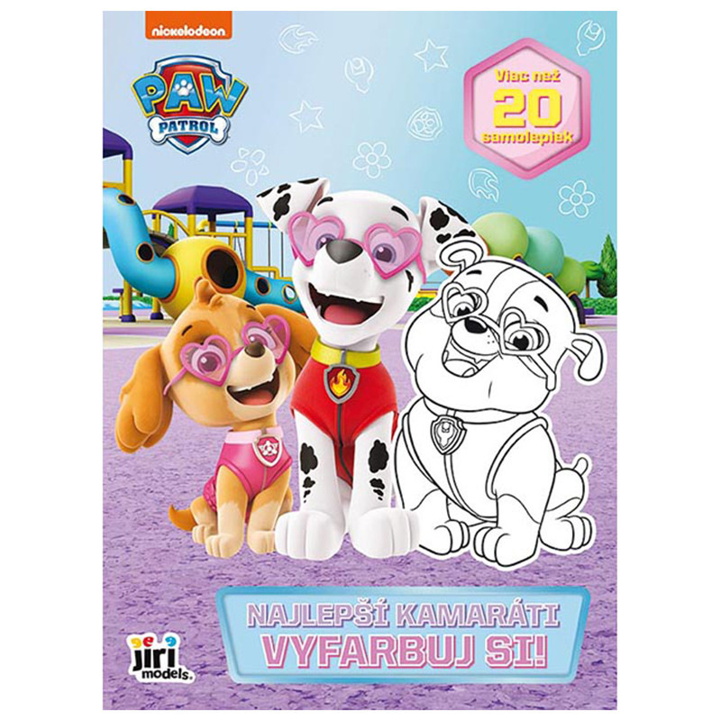 Vyfarbuj si! Labková patrola Najlepší kamaráti