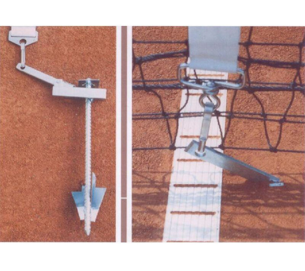Tenis Praktika nastaviteľné ukotvenie pre stredovú pásku 1