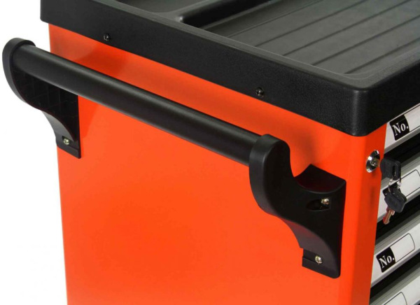 Dielenský vozík na náradie so 7 zásuvkami, vybavená náradím, 298-dielna, BJC 1