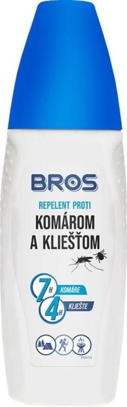 Sprej Bros, proti komárom a kliešťom, repelentný, 100 ml