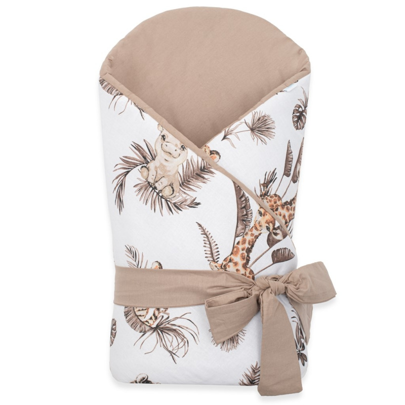 Obojstranná detská zavinovačka New Baby Safari 80x80 cm 1