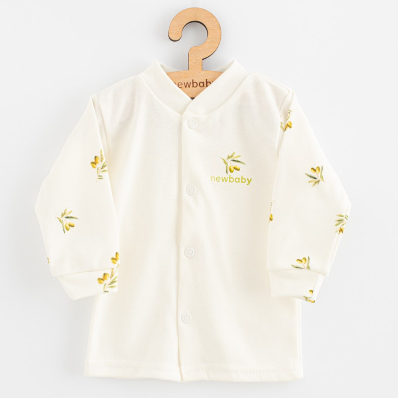 Dojčenský kabátik z organickej bavlny New Baby Olivy 56 (0-3m)